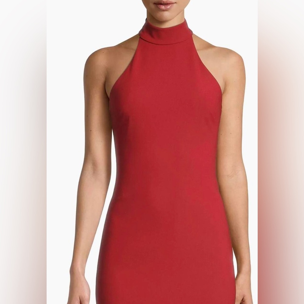 Likely Mini Presley Halter Bodycon Red Dress size 0